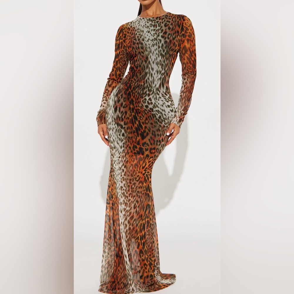 Leopard Maxi Dress